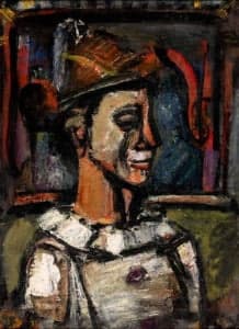 Clown Georges Rouault: perizia e stima sul mercato dell'arte