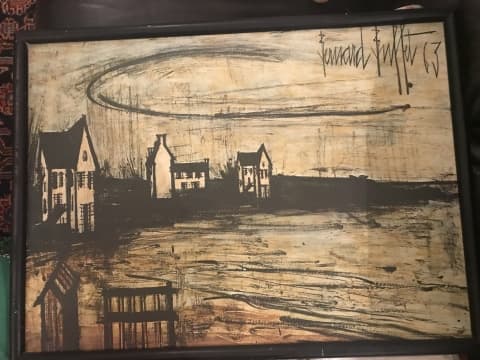 Stima del Dipinto di Bernard Buffet (1963) – Stato Buono