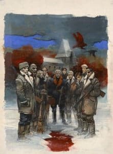 Disegno di Enki Bilal : perizia e stima