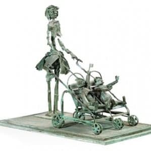 Scultura in bronzo di Louis Cane: perizia e stima