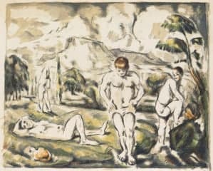 Baigneurs Paul Cézanne : perizia e stima