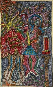 Perizia e stima del dipinto di Robert Combas