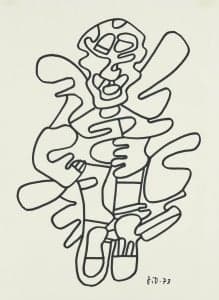 Disegno di Jean Dubuffet: perizia e stima sul mercato dell’arte Disegno di Jean Dubuffet: perizia e stima sul mercato dell’arte