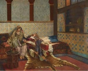 Tableau Harem Rudolf Ernst