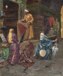 Dipinto Marchands Rudolf Ernst : perizia e stima