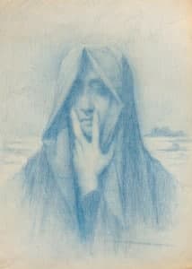 Disegno di Lucien Lévy-Dhurmer: stima gratuita