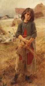 Dipinto Léon Lhermitte : perizia e stima