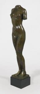 Scultura torso Aristide Maillol: perizia e stima