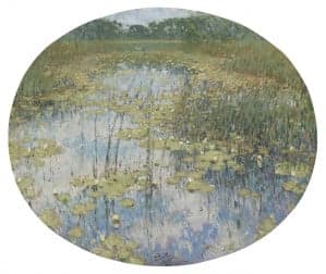 Dipinto Paesaggio Pierre Eugène Montézin : perizia e stima