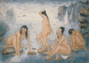 Perizia e stima del dipinto di Pan Yuliang Perizia e stima del dipinto di Pan Yuliang