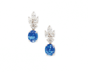 Boucle d’oreille Saphir Boucle d’oreille Saphir