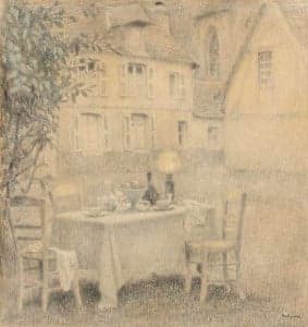 Disegno di Henri Le Sidaner: stima gratuita
