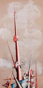 Disegno di Yves Tanguy : perizia e stima Disegno di Yves Tanguy : perizia e stima
