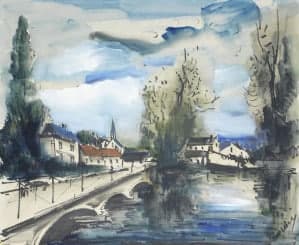 Perizia e stima del disegno di Maurice de Vlaminck