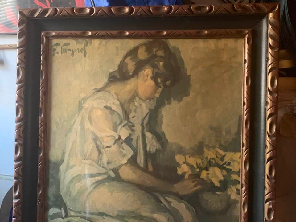 Stima del prezzo di un dipinto firmato da Fernand Majorel su tela