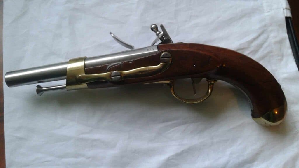 Stima di una pistola d’arçon risalente al 1814