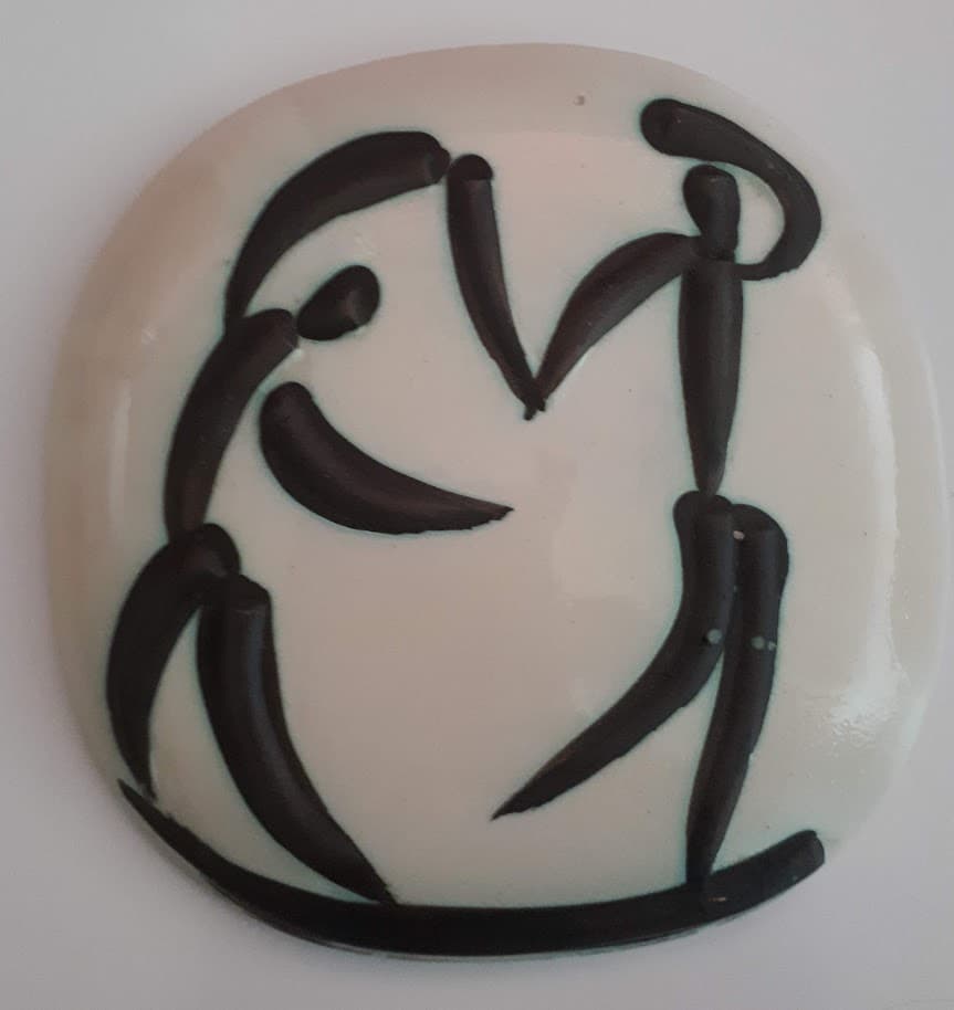 Stima di una Piastra Ceramica Decorata Picasso Danzatori – Edizione Madoura 1956