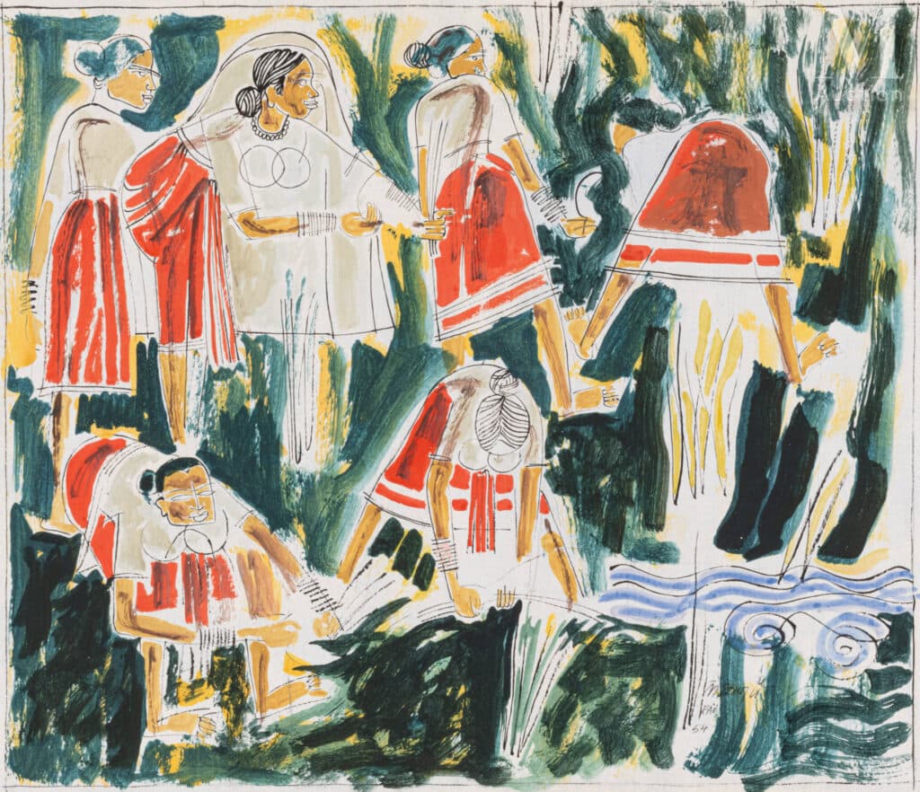 Arte indiana: la figurazione stilizzata (anni 1950–1990)