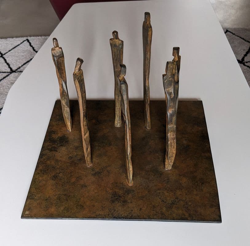 Stima del valore della scultura unica “Evasion” del 2006 dell’artista francese Laurence Bonnel, acquisita nel 2008