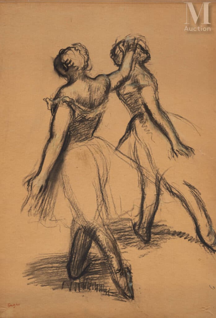 Fusain Degas venduto 120 000 € a Parigi