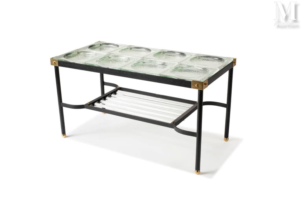Table Jacques Adnet : perizia e stima