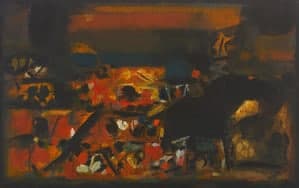 Paesaggio Sayed Haider Raza: perizia e stima