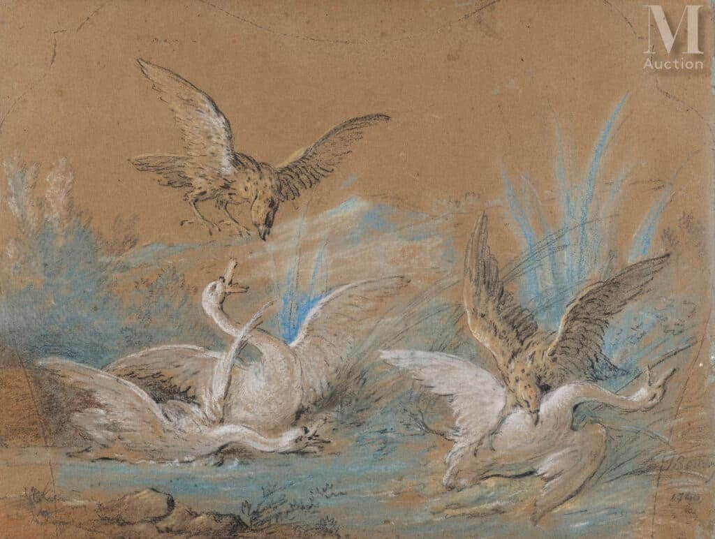 Disegno di Jean-Baptiste Oudry: stima gratuita