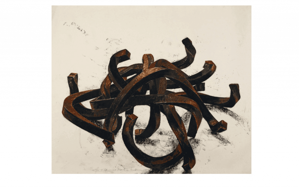Disegno di Bernar Venet: stima gratuita Disegno di Bernar Venet: stima gratuita