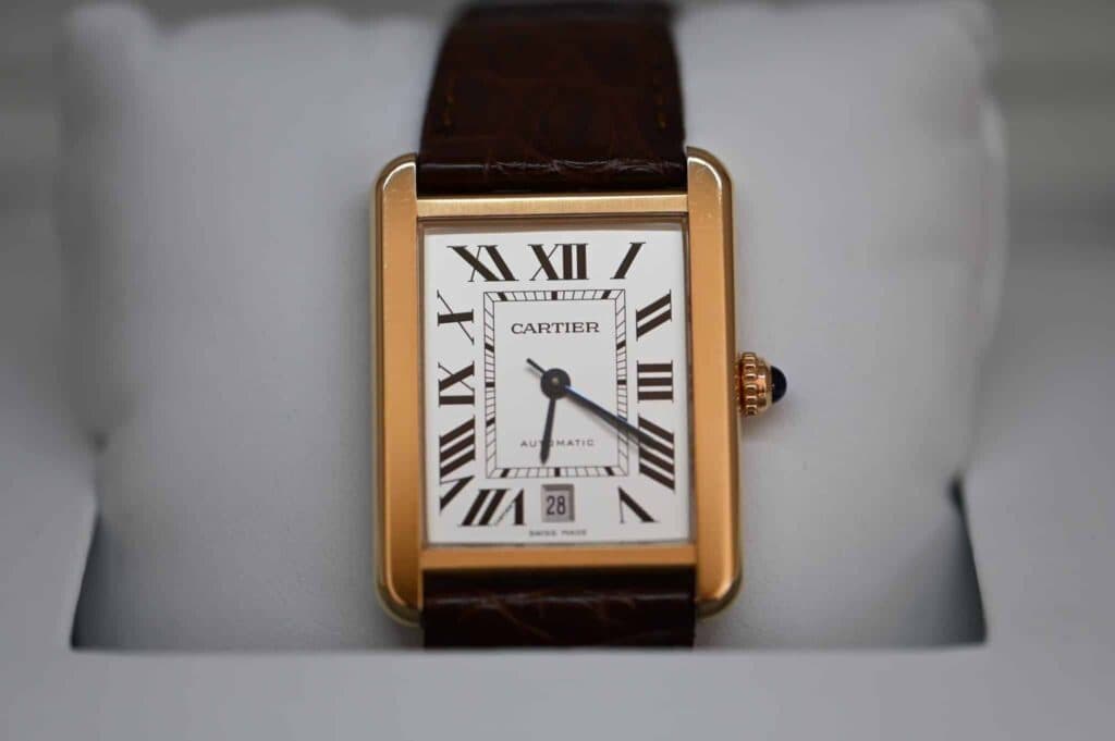 Montre Tank Cartier : stima gratuita Montre Tank Cartier : stima gratuita