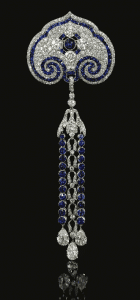Broche e clip Belle Époque Chaumet: perizia e stima Broche e clip Belle Époque Chaumet: perizia e stima