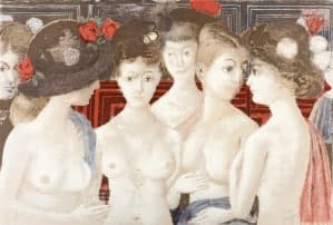 Gravura Litografia Paul Delvaux : stima gratuita Gravura Litografia Paul Delvaux : stima gratuita