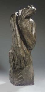 Scultura in bronzo di Eugène Dodeigne: perizia e stima Scultura in bronzo di Eugène Dodeigne: perizia e stima