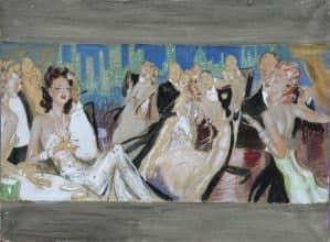 Disegno di Jean-Gabriel Domergue: perizia e stima Disegno di Jean-Gabriel Domergue: perizia e stima