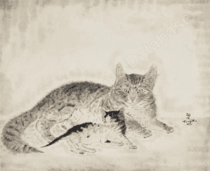 Chat Léonard Foujita : perizia e stima Chat Léonard Foujita : perizia e stima