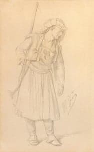 Disegno di Jean-Léon Gérôme: stima gratuita Disegno di Jean-Léon Gérôme: stima gratuita