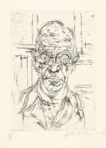 Gravura Litografia Alberto Giacometti: perizia e stima Gravura Litografia Alberto Giacometti: perizia e stima