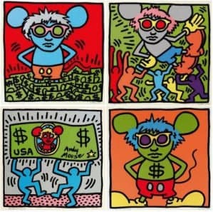 Lithografia Serigrafia Keith Haring: perizia e stima Lithografia Serigrafia Keith Haring: perizia e stima