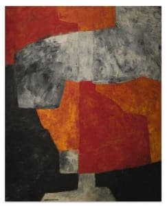 Dipinto Serge Poliakoff : perizia e stima Dipinto Serge Poliakoff : perizia e stima