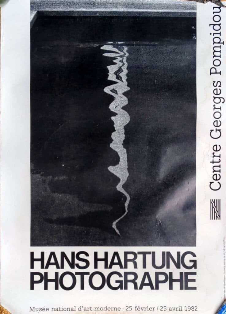 Stima Stampa Incisione: Hans Hartung Fotografo, Esposizione al Museo Nazionale d’Arte Moderna nel 1982