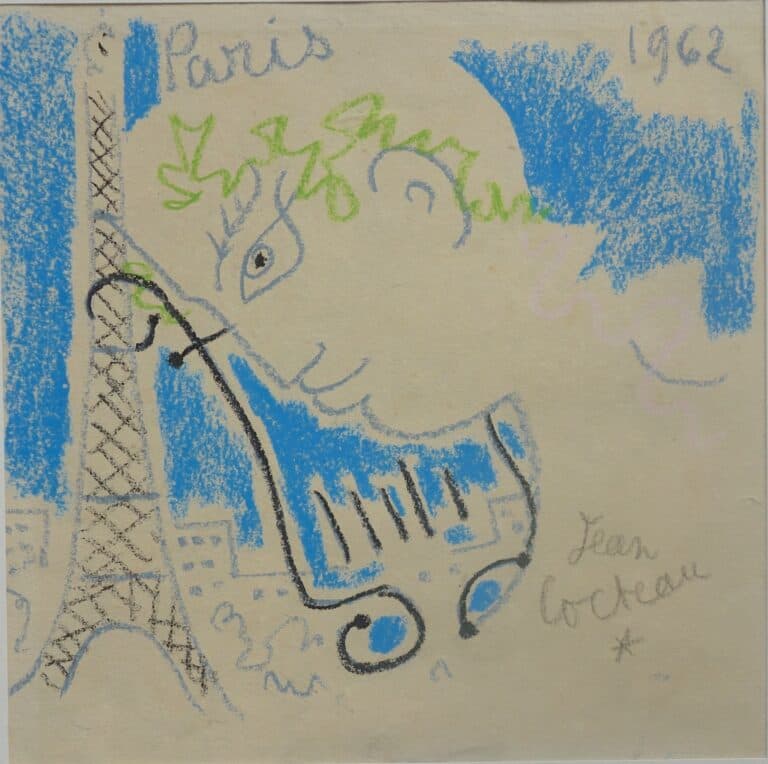 Disegno di Jean Cocteau Disegno di Jean Cocteau
