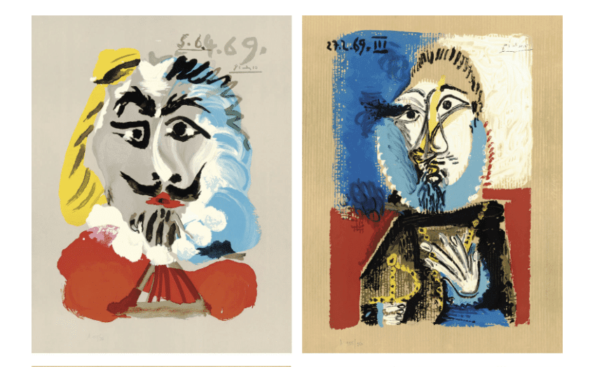 Stima litografia Pablo Picasso Stima litografia Pablo Picasso