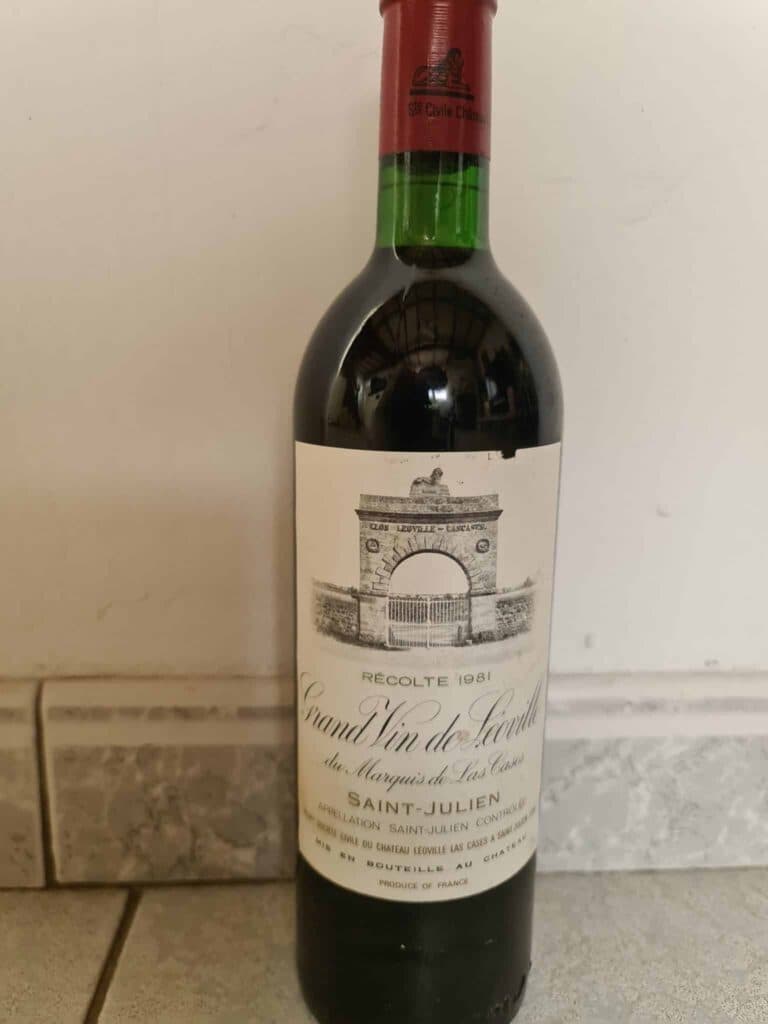Stima peritale del vino Chateau Leoville Las Case 1981