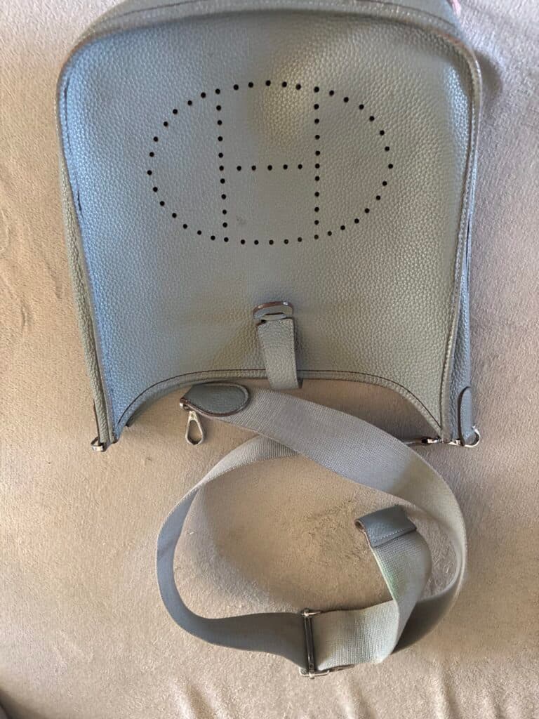 Sac Hermes : Un modello Evelyne grande della moda vintage