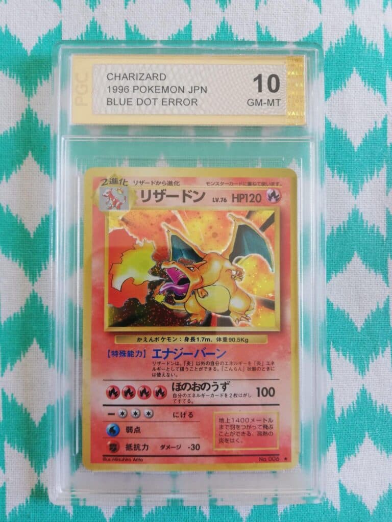 Stima del Valore di un Charizard Holo Giapponese #006 1996
