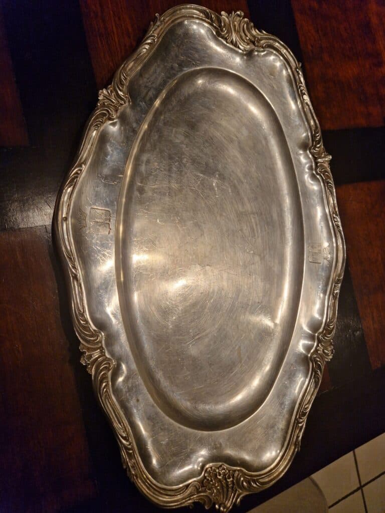 Stima di pezzi di oreficeria del XIX secolo in argento firmati AM TALLOIS