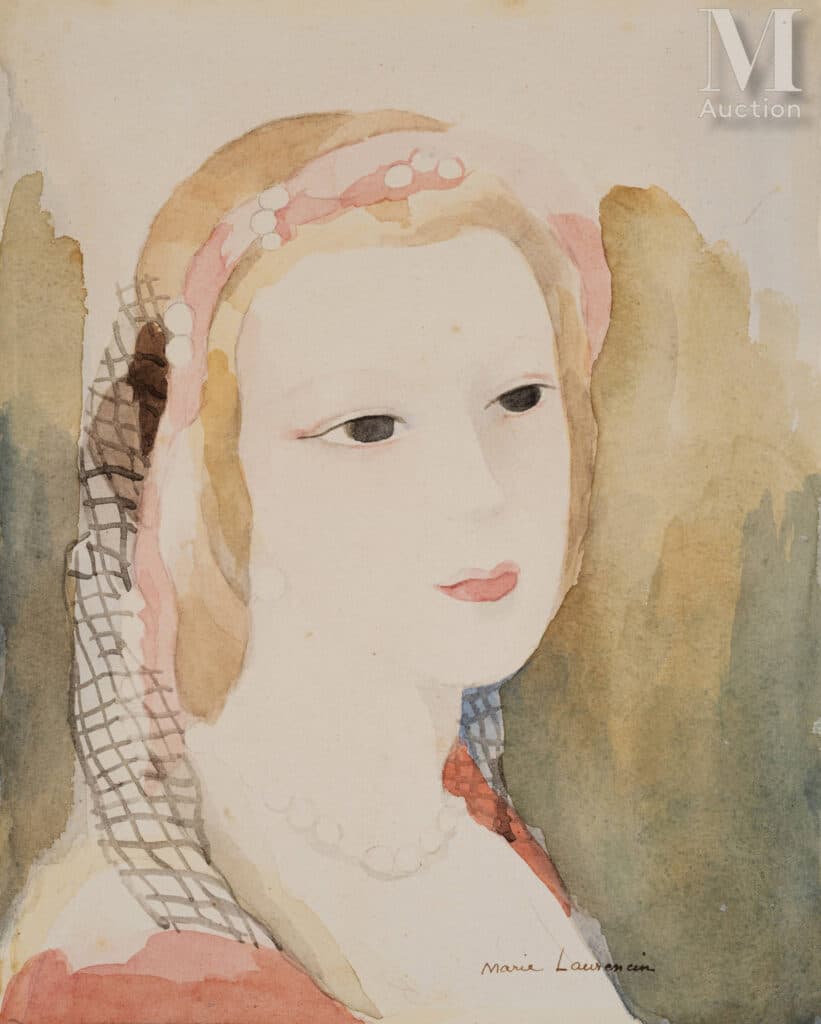 Dipinto di Marie Laurencin : perizia e stima Dipinto di Marie Laurencin : perizia e stima