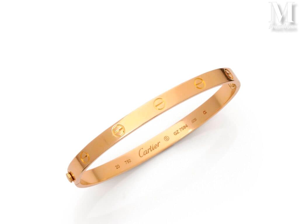 Bracelet Love Cartier : perizia e stima Bracelet Love Cartier : perizia e stima