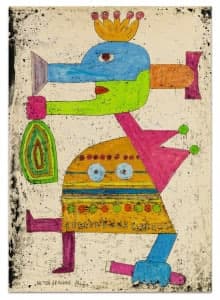 Dipinto di Victor Brauner : perizia e stima Dipinto di Victor Brauner : perizia e stima
